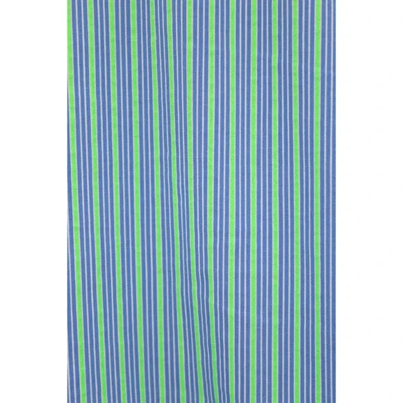 Robert Graham Long Sleeve Shirt Mens Large Tailored Fit Striped Blue Green - Picture 7 of 12